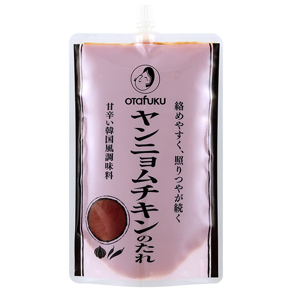 オタフク ヤンニョムチキンのたれ 500g×12本入|調味料 タレ 甘辛 韓国風 口栓付き