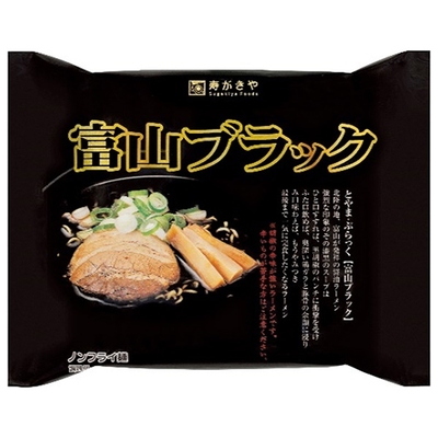 寿がきや 即席 富山ブラックラーメン 120g×12袋入×(2ケース)