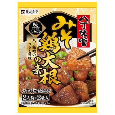 寿がきや 八丁味噌 みそ鶏大根の素 167g×10袋入