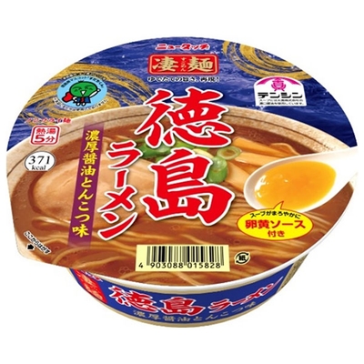 ヤマダイ ニュータッチ 凄麺 徳島ラーメン 濃厚醤油とんこつ味 125g×12個入