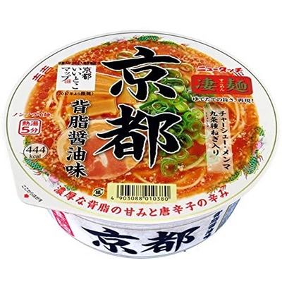 ヤマダイ ニュータッチ 凄麺 京都背脂醤油味 124g×12個入