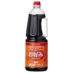 オリバーソース レストラン お好みソース 2.1kg×6本入|一般食品 調味料 ソース 業務用 お好み焼きソース