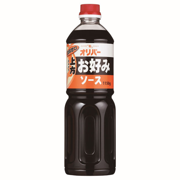 オリバーソース 上方お好みソース 1150g×12本入|一般食品 調味料 ソース