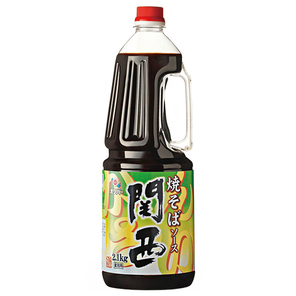 オリバーソース 焼そばソース 関西 2.1kg×6本入|やきそばソース 業務用 ソース