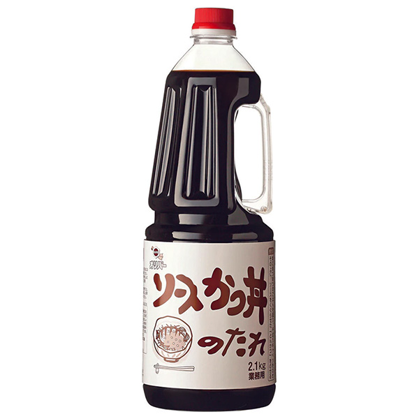 オリバーソース ソースかつ丼のたれ 2.1kg×6本入|一般食品 調味料