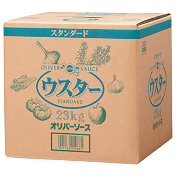 オリバーソース スタンダード ウスターソース 23kg×1ケース入|ソース ウスター 調味料 業務用