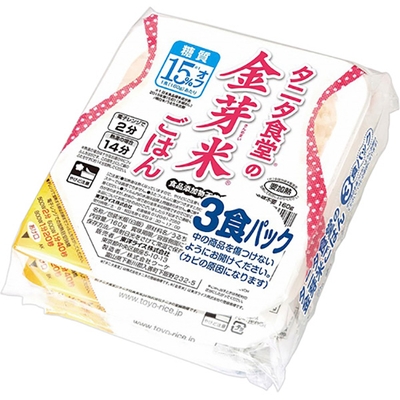 東洋ライス タニタ食堂の金芽米ごはん 3食セット 160g×3食×8個入×(2ケース)