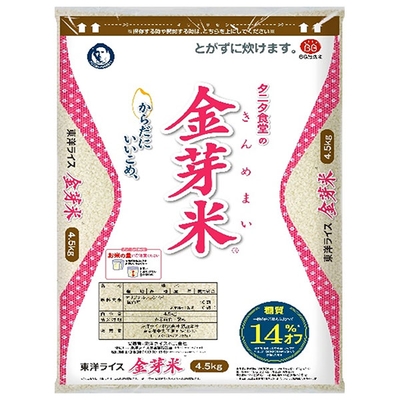 東洋ライス タニタ食堂の金芽米(国産米) 4.5kg×1袋入