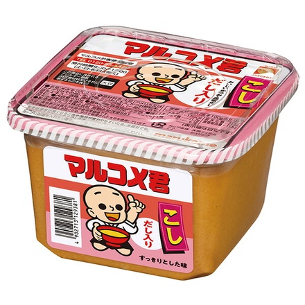 マルコメ 新 マルコメ君 こし 650g×8個入|味噌 一般食品 調味料 まるこめ だし入り
