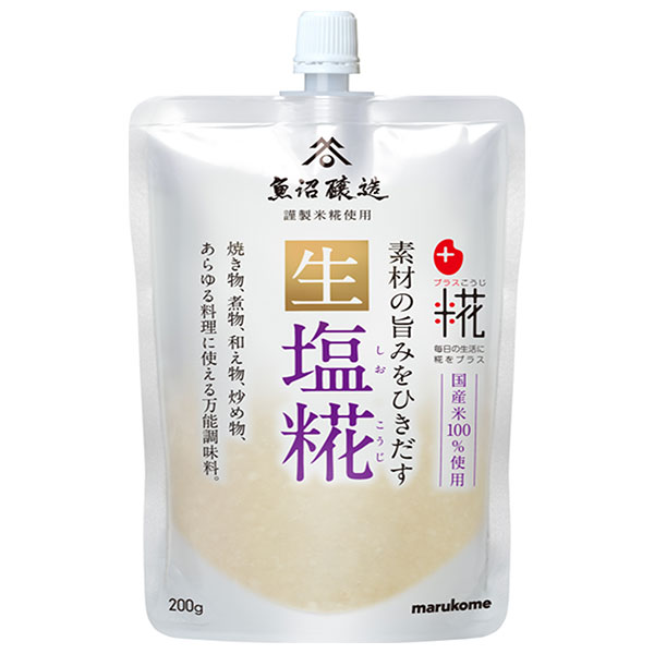 マルコメ プラス糀 生塩糀 200g×32袋入|塩こうじ 生タイプ まるこめ