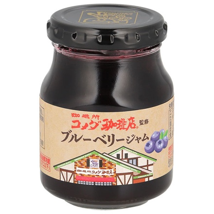 スドージャム コメダ珈琲店監修 ブルーベリージャム 200g瓶×12個入|ジャム コメダ ブルーベリー