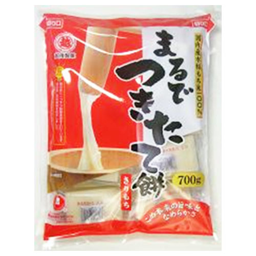 越後製菓 まるでつきたて餅きりもち 700g×10袋入|もち米 切り餅 正月 餅 個包装