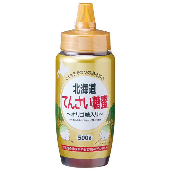 加藤産業 北海道 てんさい糖蜜(オリゴ糖入り) 500g×12本入|嗜好品 シロップ てんさい 甘味料 甜菜 オリゴ糖 料理 甘未 代替