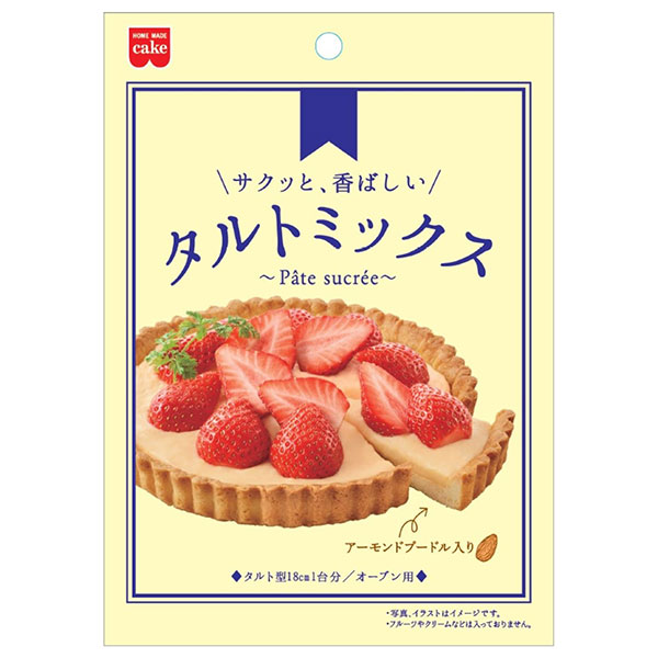 共立食品 タルトミックス 130g×6袋入|菓子材料 製菓材料 ケーキミックス 手作り アーモンドプードル タルト生地 タルト
