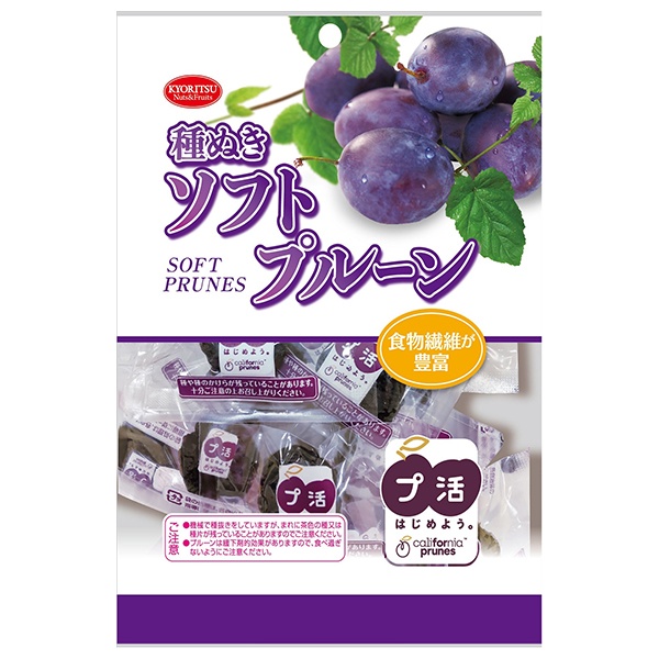 共立食品 ソフト種抜きプルーン ピロ 110g×6袋入|お菓子 おつまみ ドライフルーツ