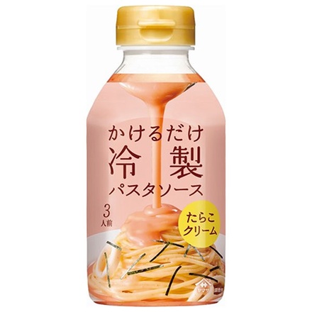 ヤマサ醤油 かけるだけ冷製パスタソース たらこクリーム 330mlペットボトル×12本入|パスタソース パスタ 冷製 ソース 調味料 調味液