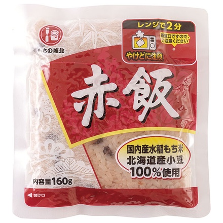 城北麺工株式会社 赤飯 160g×18個入|一般食品 レトルト食品 赤飯 城北