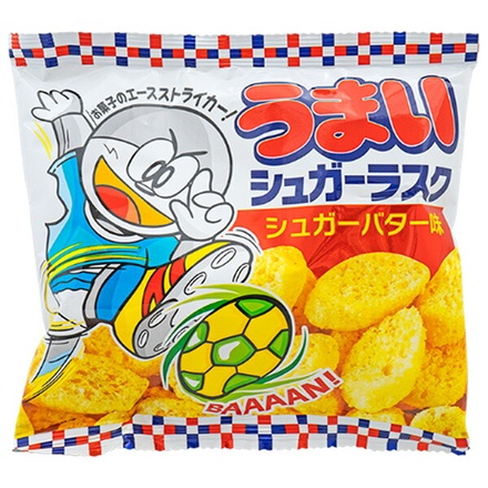 やおきん うまい シュガーラスク 20g×30袋入|お菓子 スナック菓子