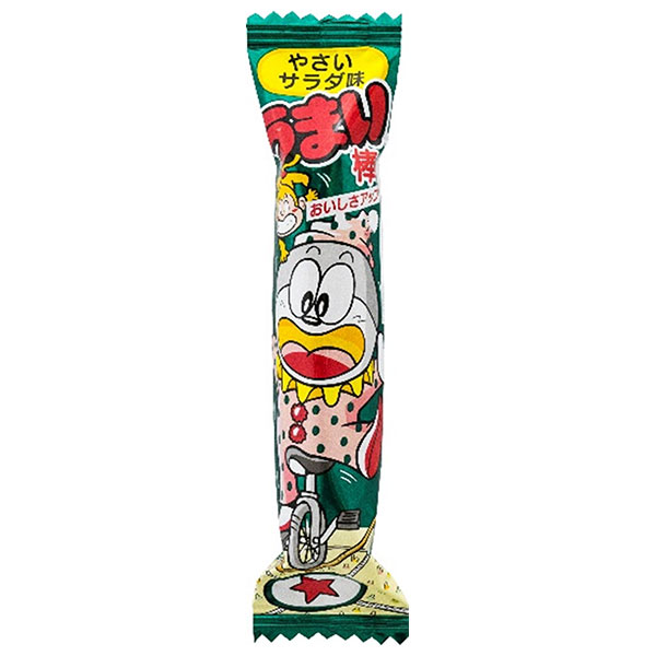 やおきん うまい棒 やさいサラダ味 6g×30本入|お菓子 スナック菓子 駄菓子 サラダ