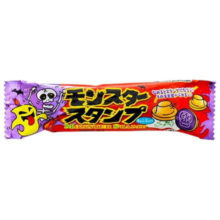やおきん モンスタースタンプ 15.2g×50袋入|お菓子 ラムネ 駄菓子 スタンプ