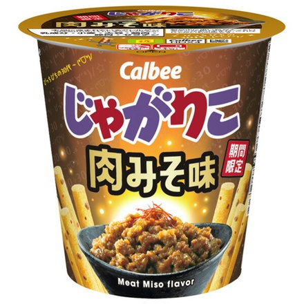 カルビー じゃがりこ 肉みそ味 52g×12個入|お菓子 スナック菓子 じゃがいも ジャガリコ