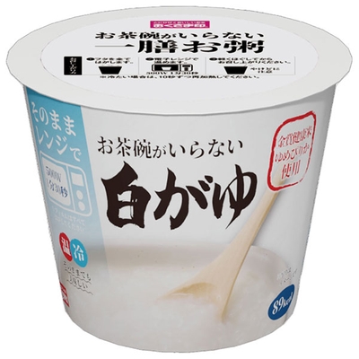 幸南食糧 お茶碗がいらない 白がゆ 250g×12個入