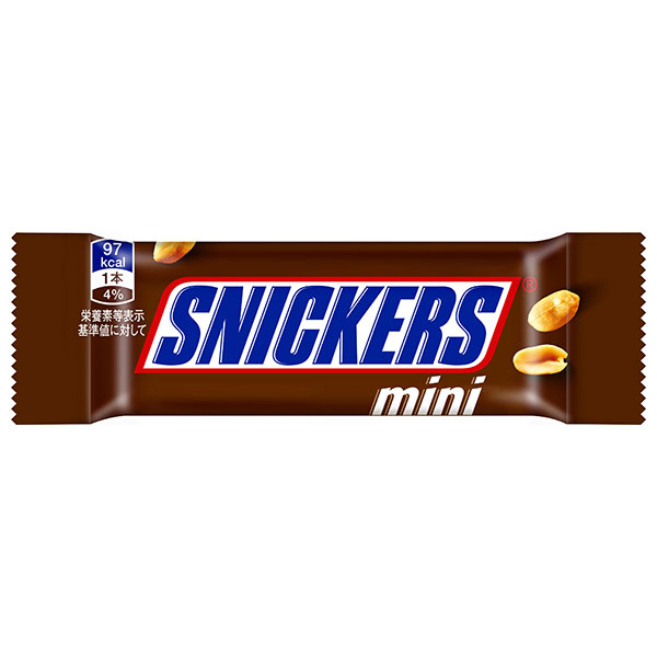 マースジャパン スニッカーズ ミニ 1本×24個入|お菓子 チョコ バータイプ SNICKERS mini