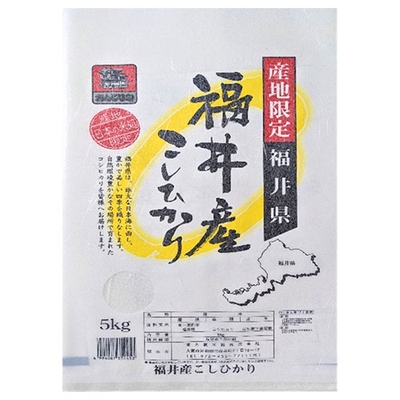 南大阪米穀 【令和6年度産】福井県産 こしひかり 5kg×1袋入