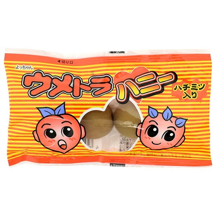 よっちゃん ウメトラ ハニー 3個×40袋入|よっちゃん 珍味 おつまみ 駄菓子 おかし 梅 はちみつ