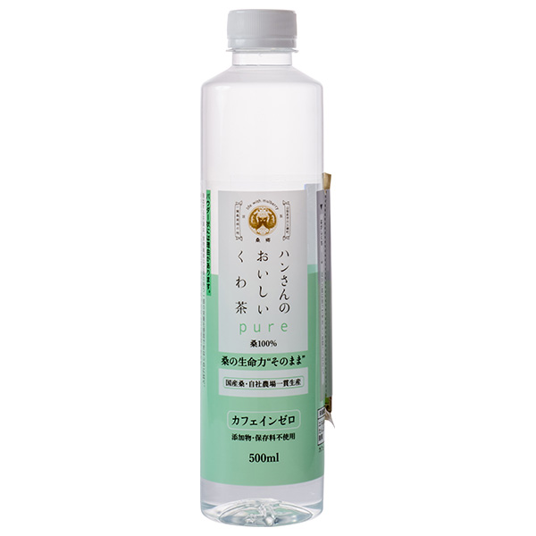 桑郷 ハンさんのおいしいくわ茶 500mlペットボトル×24本入|くわ茶 お茶 茶 おちゃ