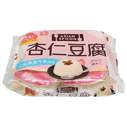 和歌山産業 杏仁豆腐 (90g×4)×12個入|お菓子 おやつ 中華菓子 杏仁