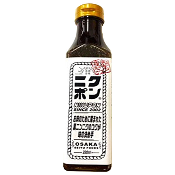 西友フーズ ニクポン 330ml×12本入×(2ケース)|一般食品 調味料 ポン酢 ぽん酢