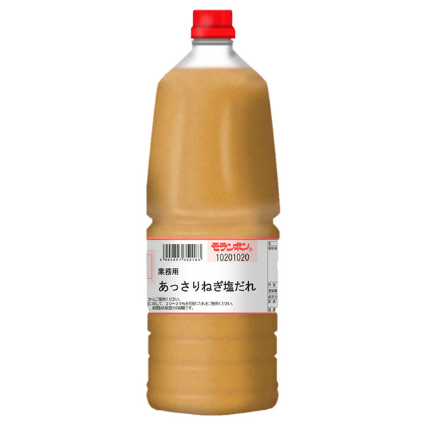 モランボン 業務用 あっさりねぎ塩だれ 1.9kg×2本入|調味料 タレ 焼肉 塩だれ