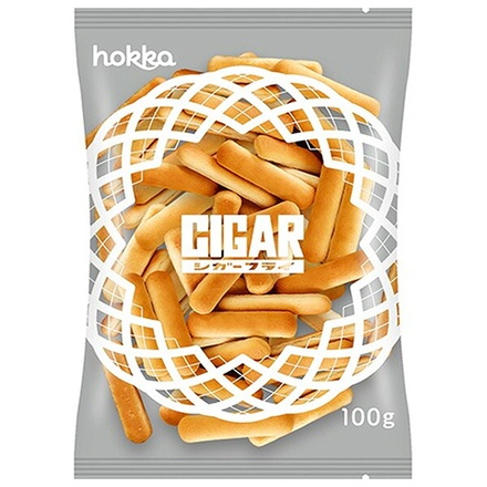 北陸製菓 シガーフライ 100g×20袋入 メーカー 問屋直送|ビスケット お菓子 レトロ おやつ 素朴な味 ロングセラー カロリー 保存方法 美味しい