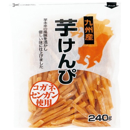 横山食品 九州産芋けんぴ 240g×12袋入 メーカー 問屋直送|お菓子 芋 芋けんぴ コガネセンガン 九州産 お菓子 優しい味 さつまいも