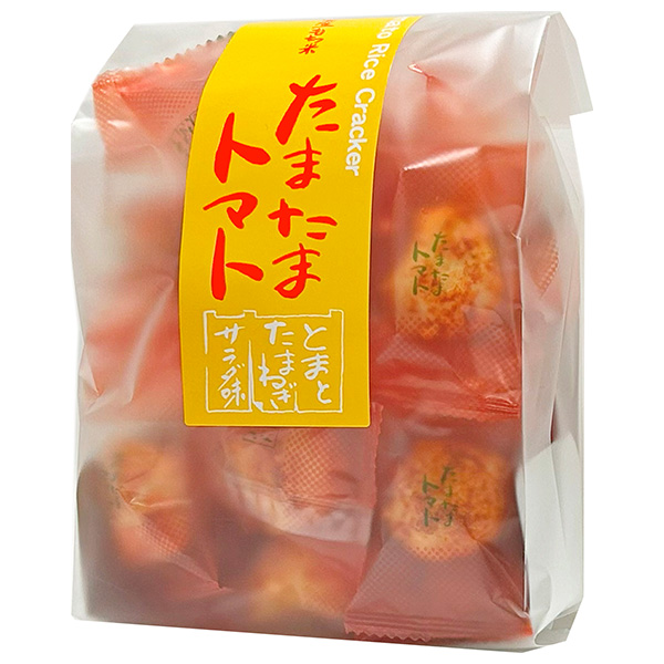 森白製菓 たまたまトマト 46g×12袋入 メーカー 問屋直送|お菓子 米菓 あられ とまと