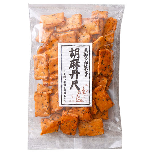 奈良祥樂 大和のお菓子 胡麻丹尺 80g×12袋入 メーカー 問屋直送|お菓子 焼き菓子 おかき せんべい