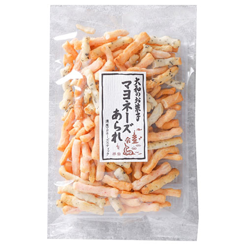 奈良祥樂 大和のお菓子 マヨネーズあられ 90g×12袋入 メーカー 問屋直送|お菓子 焼き菓子 あられ マヨネーズ