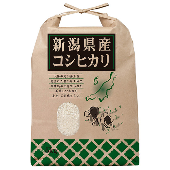 千亀利 (令和6年産)新潟県産こしひかり 5kg×1袋入