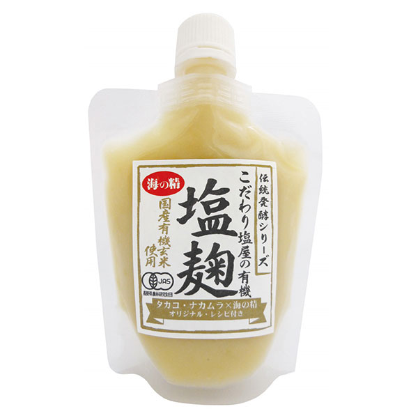 海の精 有機玄米 塩麹 170g×30袋入|塩こうじ 有機 玄米 麹