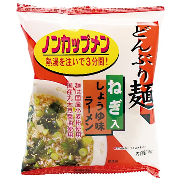 トーエー どんぶり麺・しょうゆ味ラーメン 78g×24袋入|めん 麺 そば