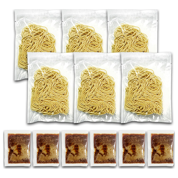 築地ばんや ご当地ラーメン 尾道ラーメン 6食入×1個入 メーカー 問屋直送|ラーメン 生麺 尾道ラーメン