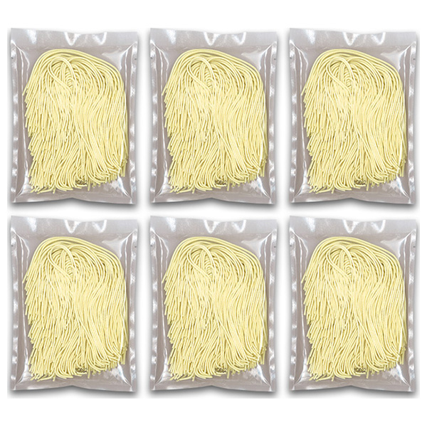 築地ばんや 鍋〆の中華麺 6食入×1個入 メーカー 問屋直送|中華そば 生麺