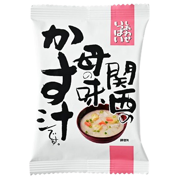 コスモス食品 しあわせいっぱい 関西の母の味かす汁 10食×2箱入|インスタント食品 フリーズドライ 味噌汁