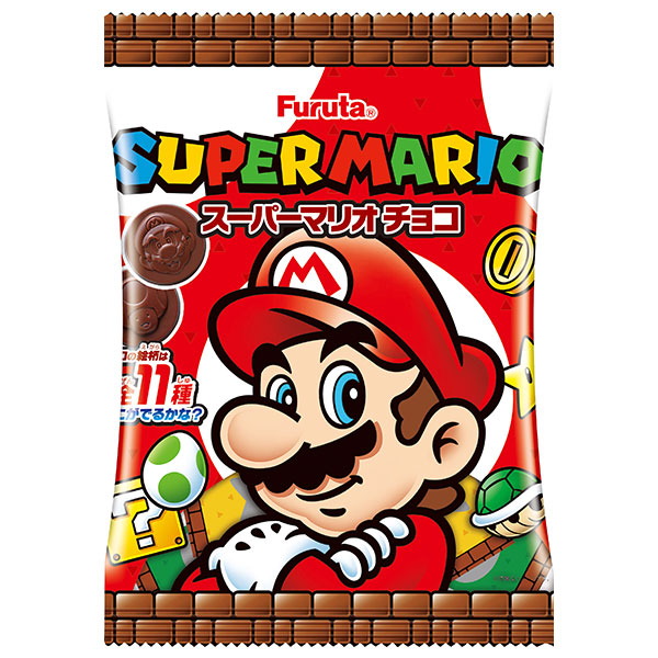 フルタ製菓 スーパーマリオチョコ 36g×10袋入|お菓子 おやつ チョコ チョコレート キャラクター マリオ 個包装