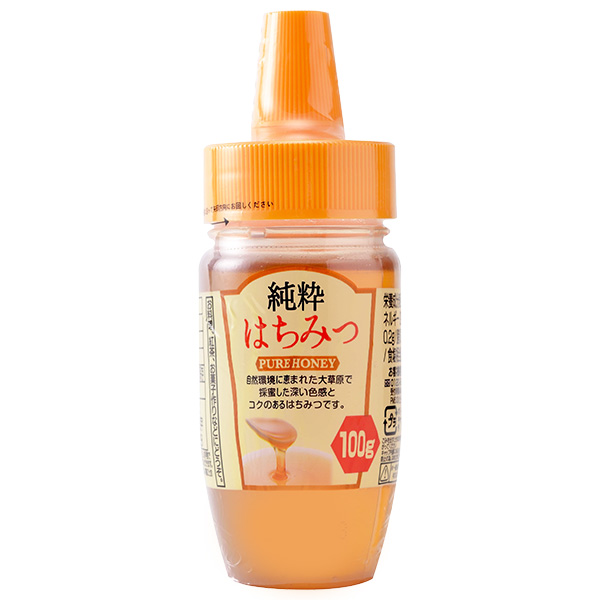 三洋通商 純粋はちみつ 100gペットボトル×15個入|はちみつ 蜂蜜 シロップ