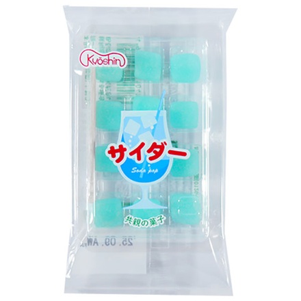 共親製菓 袋入 サイダーN 12粒×20個入|共親 駄菓子 サイダー餅 サイダー味