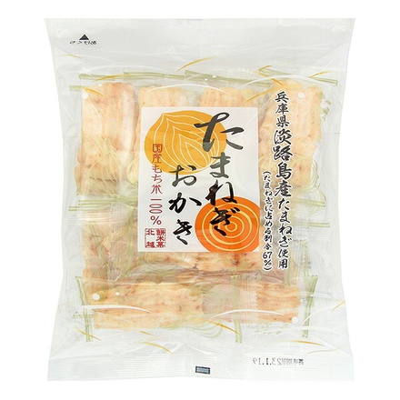 北越 FS たまねぎおかき 15枚×12袋入 メーカー 問屋直送|お菓子 おかき あられ 袋 淡路島産玉ねぎ おつまみスナック