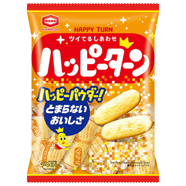 亀田製菓 ハッピーターン 96g×12袋入|せんべい お菓子 米菓 おやつ 袋 おつまみ