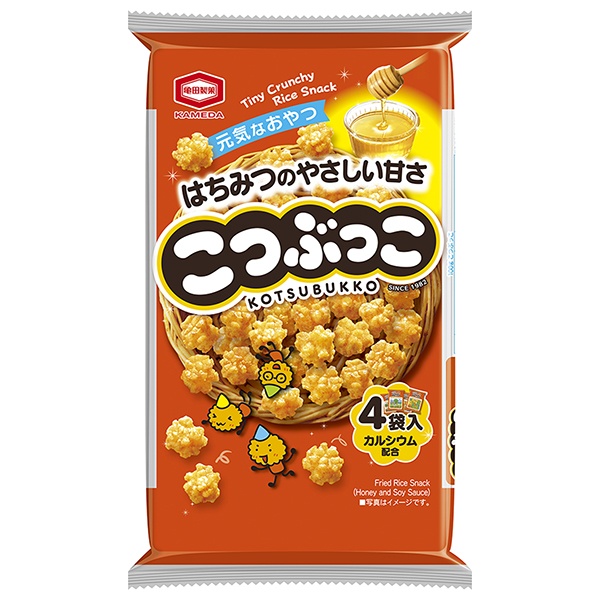 亀田製菓 こつぶっこ 100g×12袋入 メーカー 問屋直送|お菓子 おつまみ せんべい 袋 米菓 揚げあられ